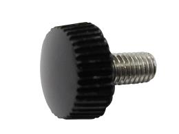 SUSユリア化粧ネジNo3黒M6×12